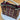 Mini Tweed Handbag Multi Colors Pink and Beige with Ribbons, Gold Sequins with Pearl Bead Handle Chain