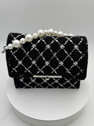Mini Handbag All over Embroidered
